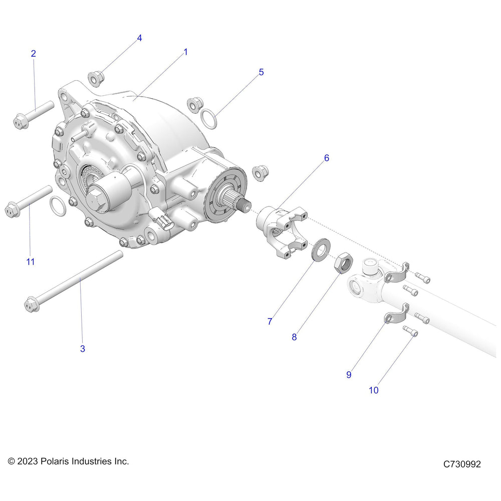 
                      
                        Polaris Ranger Washer, 21.4 x 39 x 3.4, Genuine OEM Part 7557169, Qty 1
                      
                    
