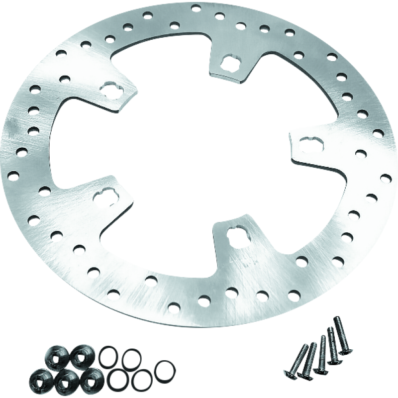 Bikers Choice 14-Up Touring Lug Mount Stainless Front Brake Rotor With Hardware
