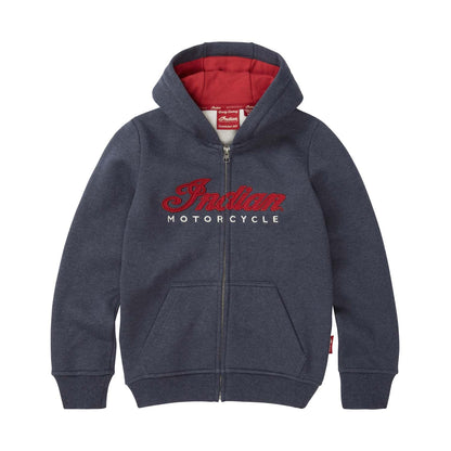 Indian Motorcycle Kids USA Flag Hoodie, Navy - 10-11 Years - 283343506