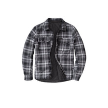 Morpheus Reversable Jacket Black/Plaid Grey 3x