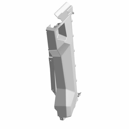 Polaris Ranger Outer Box Panel, Left Side, Gloss Black, Genuine OEM Part 5453775-070, Qty 1