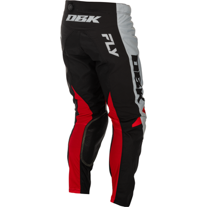 Kinetic Dbk Pants Grey/Black/Red Sz 28