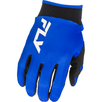 Youth F 16 Gloves Blue/White Yl