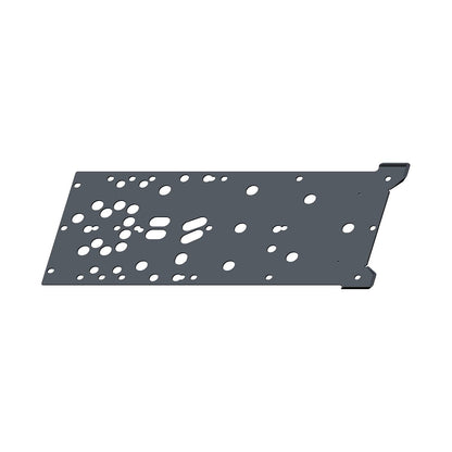 Polaris Ranger Skid Plate, Gloss Black - 5438572-070