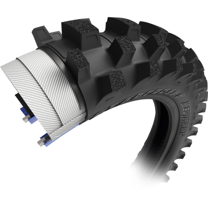 Tire Starcross 6 Med Hard Rear 110/90 19 62m Bias Tt