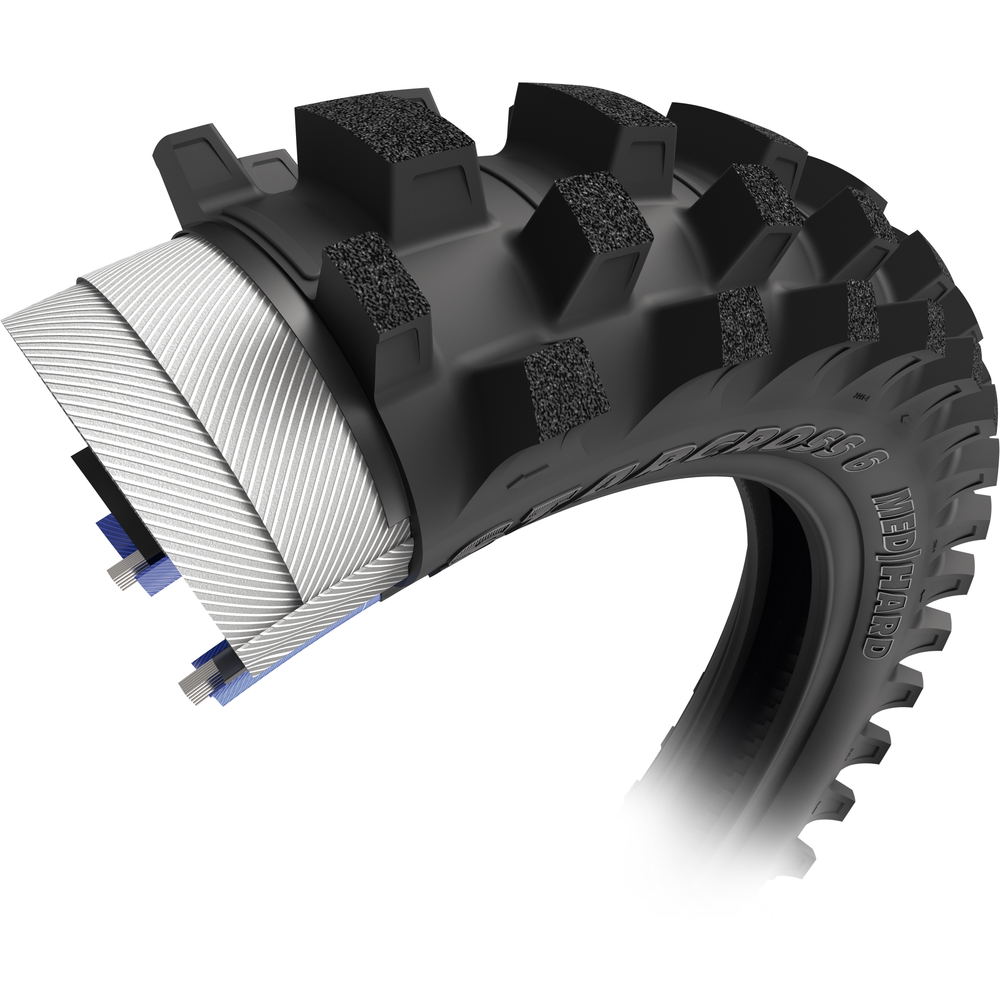 Tire Starcross 6 Med Hard Rear 110/100 18 64m Bias Tt