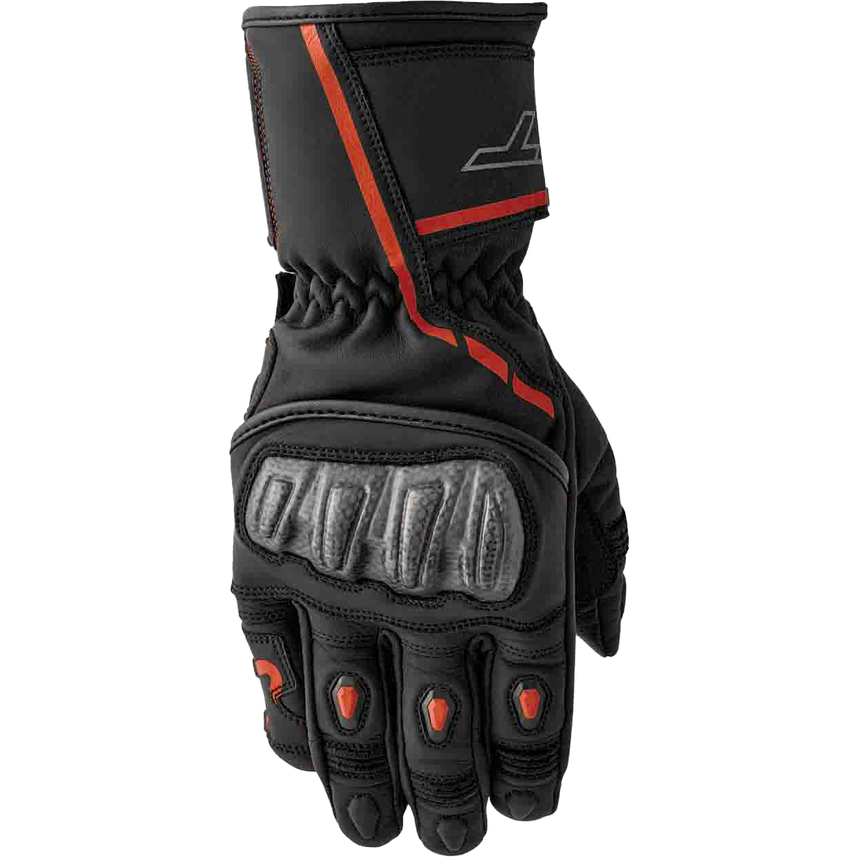 S1 Glove Blk/Red Leather 2xl