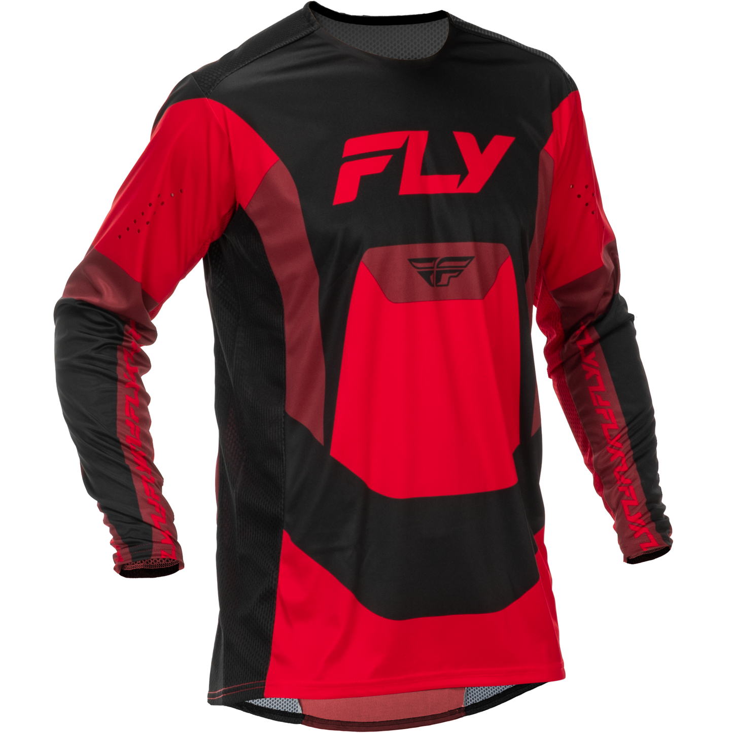 Lite Jersey Black/Red 2x