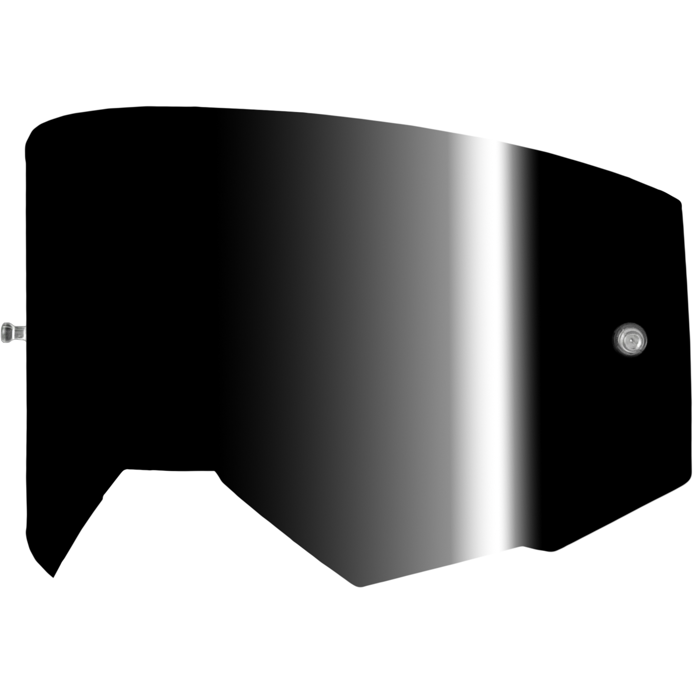 Single Lens W/ Post Adult W/ Black Mirror/Smoke Lens