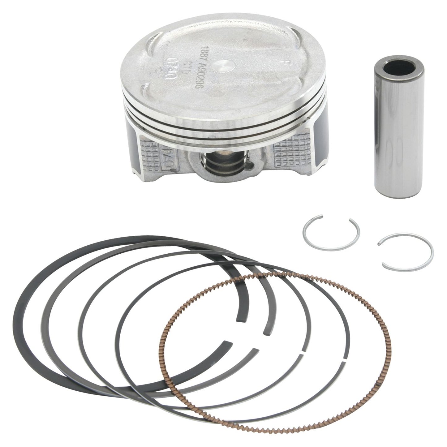 Piston Kit Cast 84.96/Std 10.7:1 Kaw