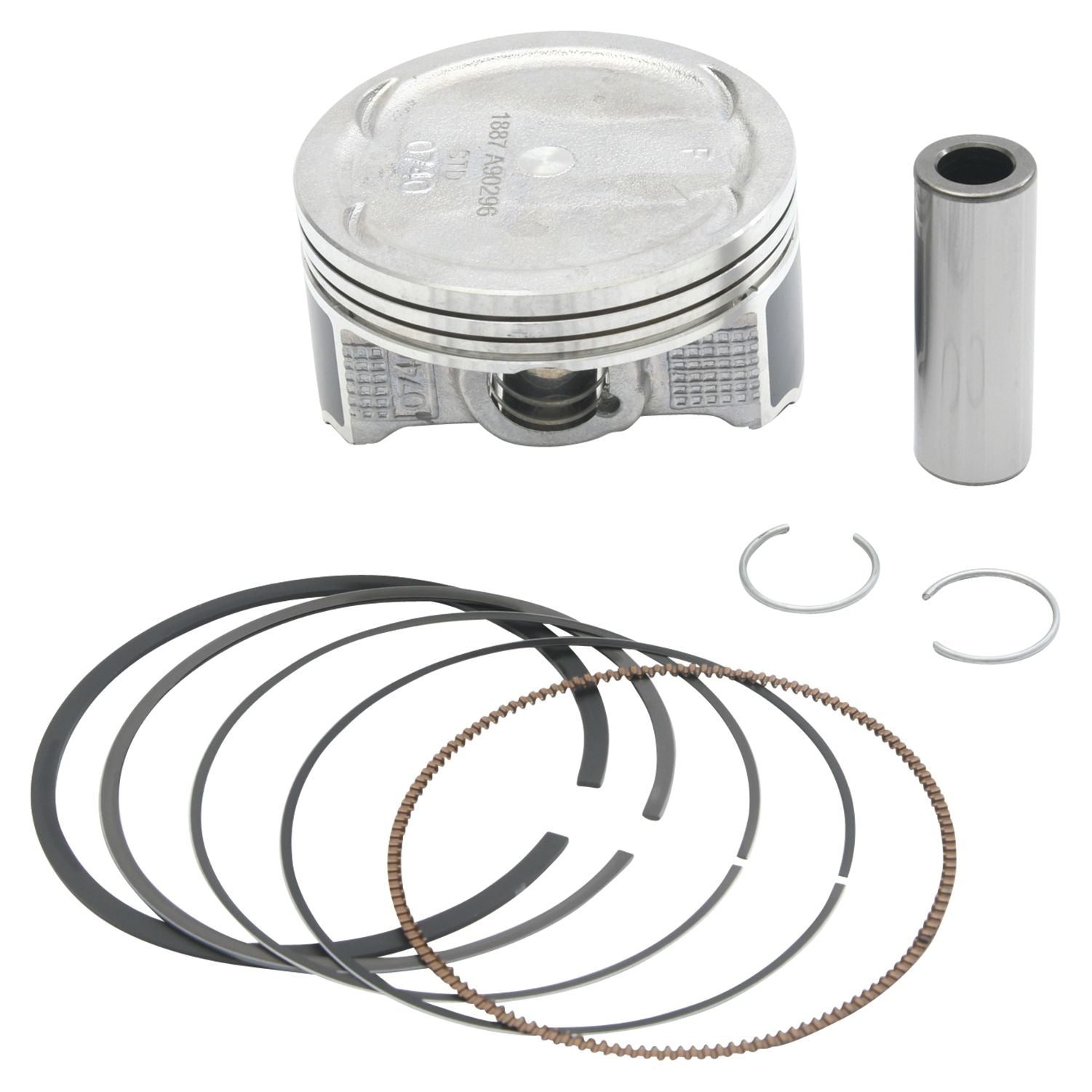 Piston Kit Cast 84.96/Std 10.7:1 Kaw