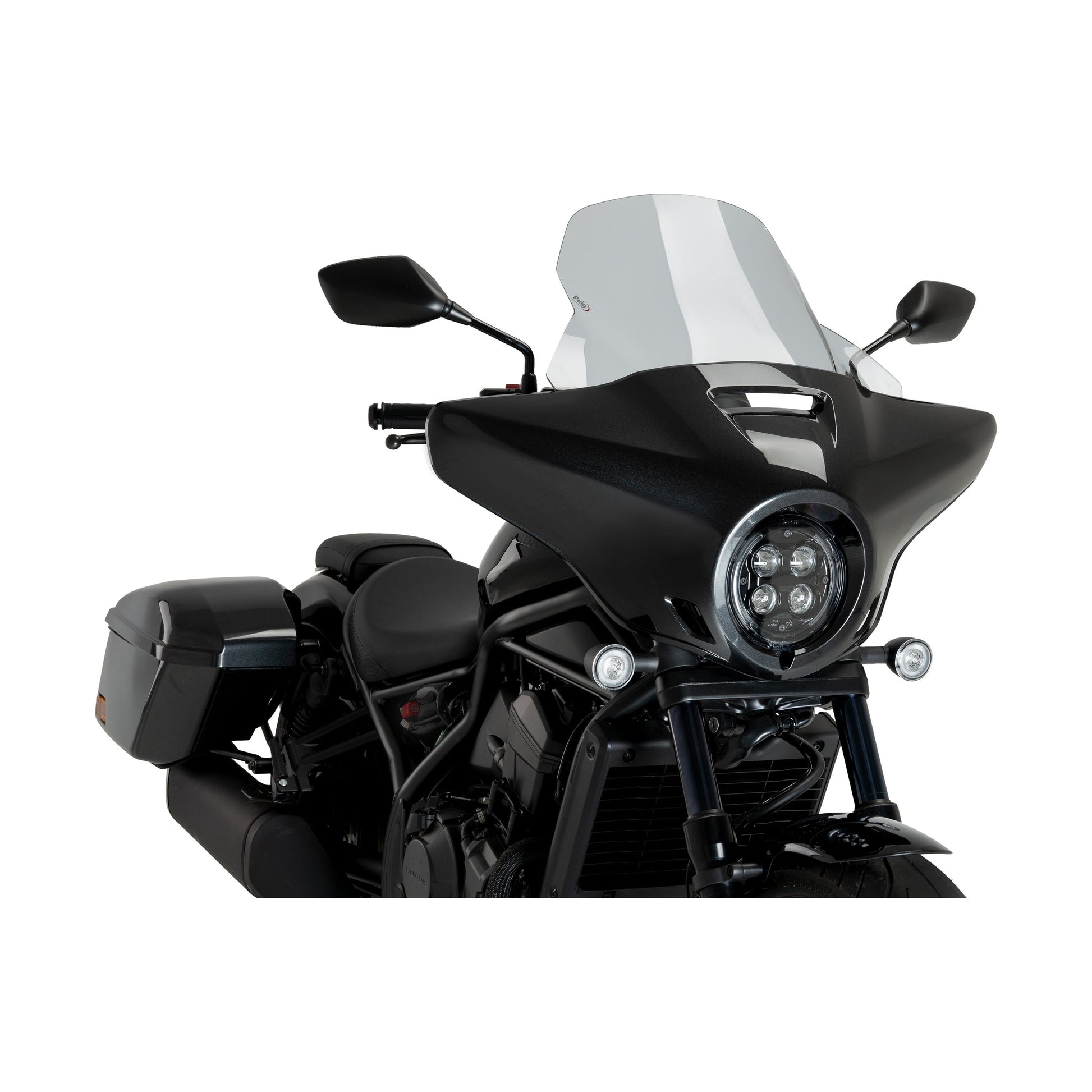 Windscreen Touring High Road Smoke Hon