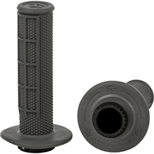 Control Mx Lock On Grips Grey Half Waffle