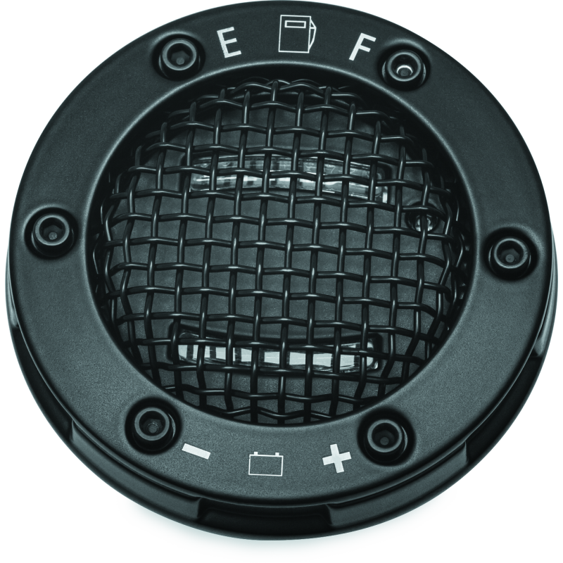Kuryakyn Mesh LED Fuel & Battery Gauge Black