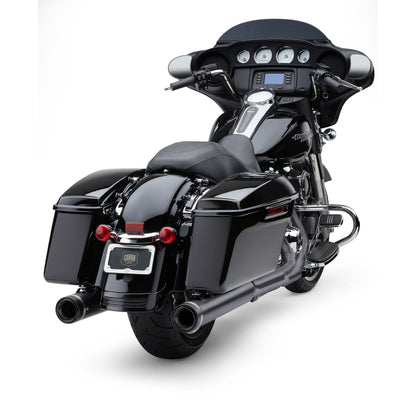 4" Groove Tip Slip On Black Flh/Flt 17 22