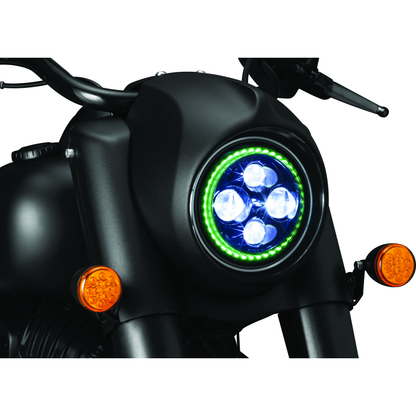 Kuryakyn Orbit Headlight Adapter Black