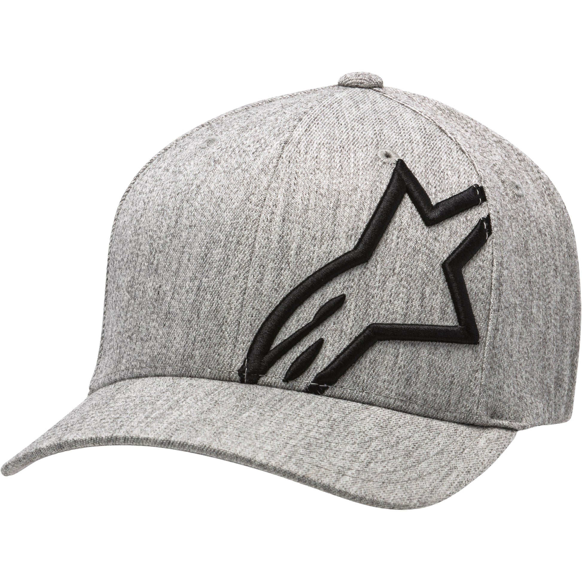 Corp Shift 2 Curved Hat Grey Heather/Black Sm/Md