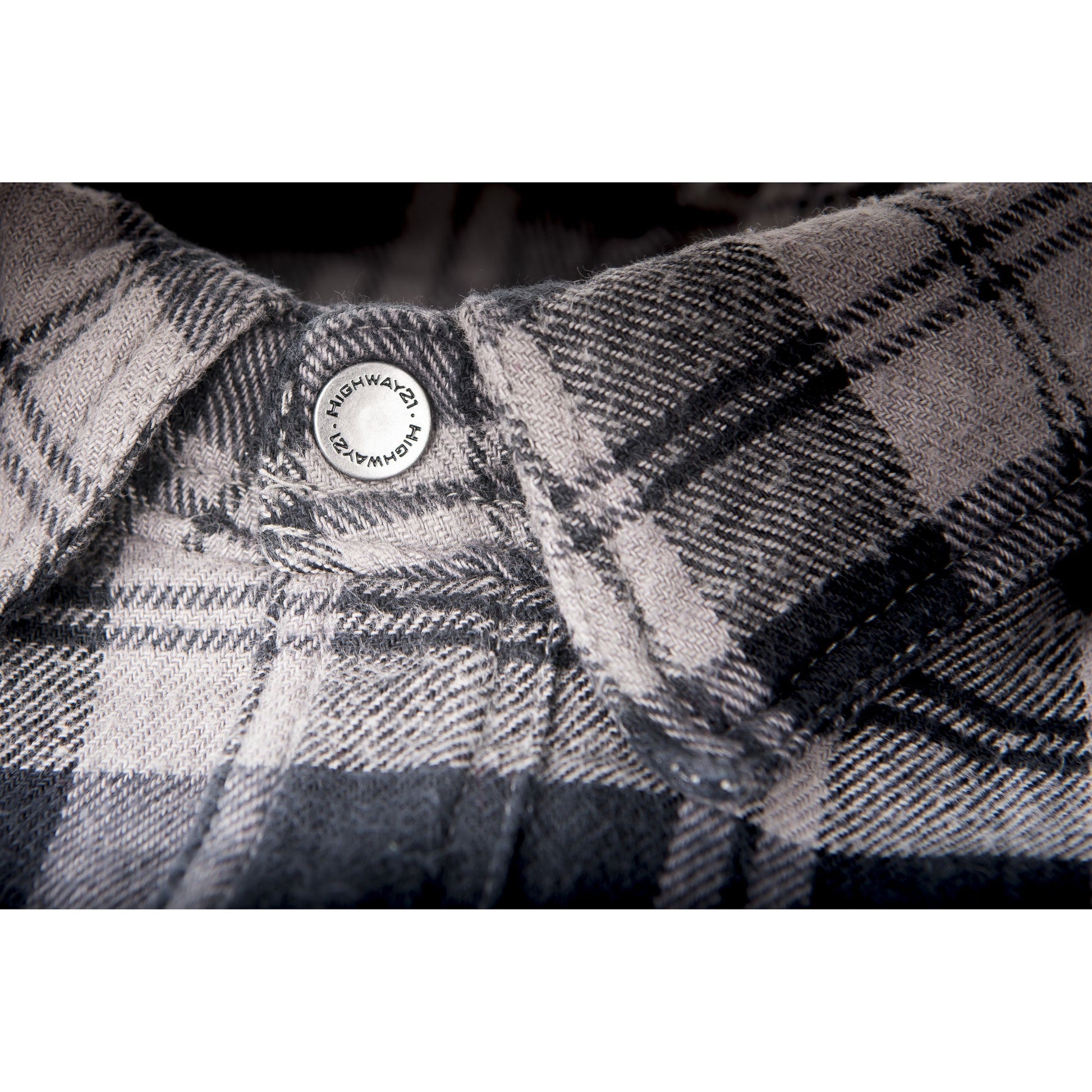 Marksman Flannel Black/Grey Md
