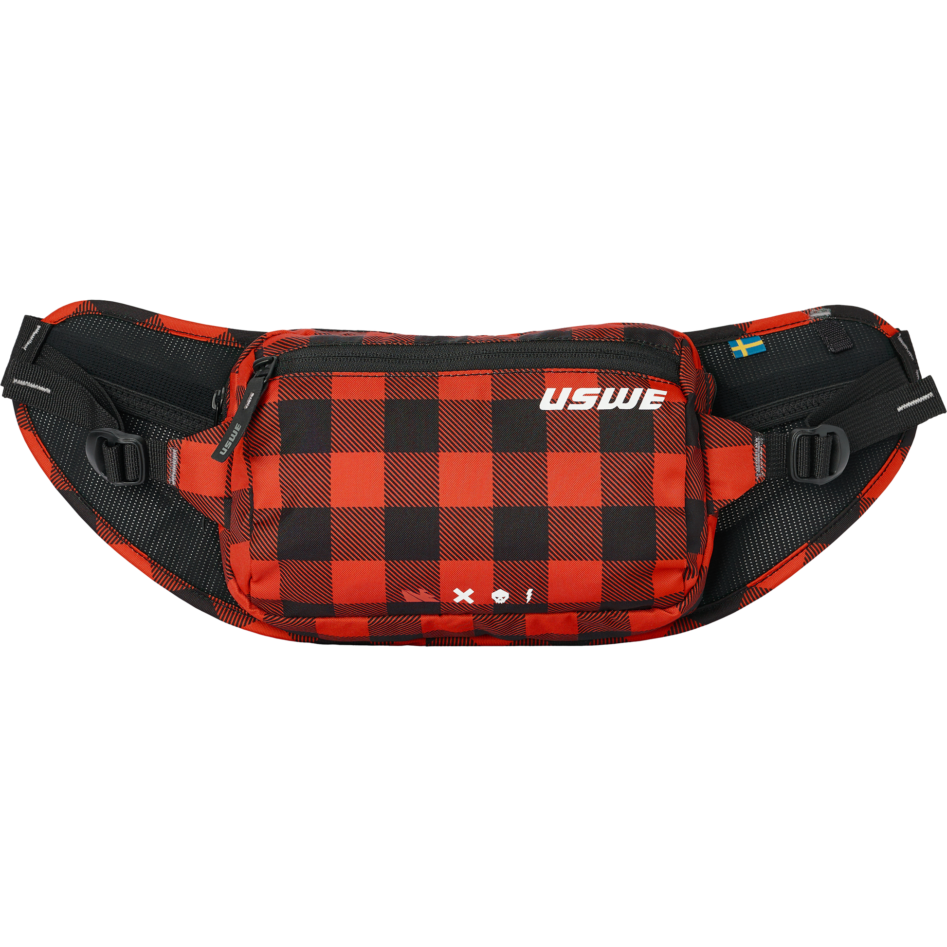 Waist 2l Hip Pack Flannel Red (Pack Only)