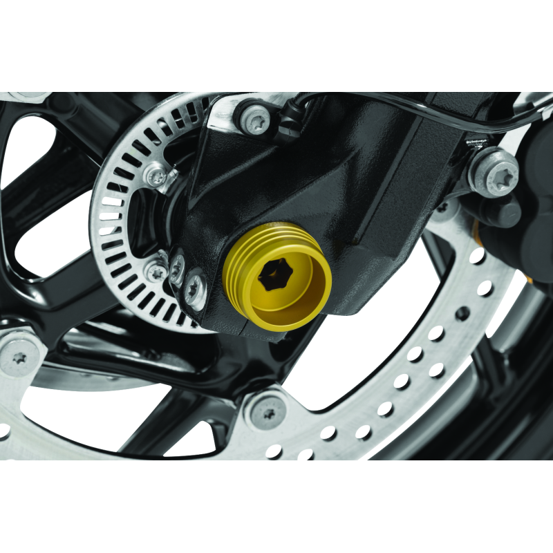 Kuryakyn Lodestar Front Axle Slider Gold