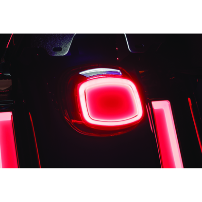 Kuryakyn Tracer LED Taillight Red Lens With License Light