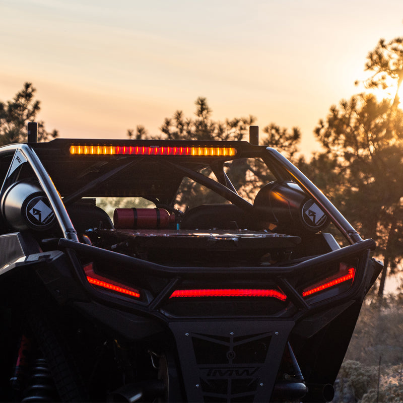 
                      
                        Rigid Industries 28in Chase Light Bar Universal - Rear Facing 27 Mode 5 Color LED Light Bar
                      
                    