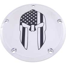 7   M8 Flt/Flh Derby Cover Spartan Chrome