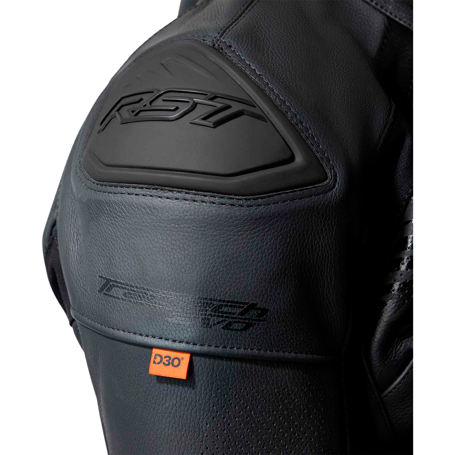 Tractech Evo D3o Jacket Black Leather 2x