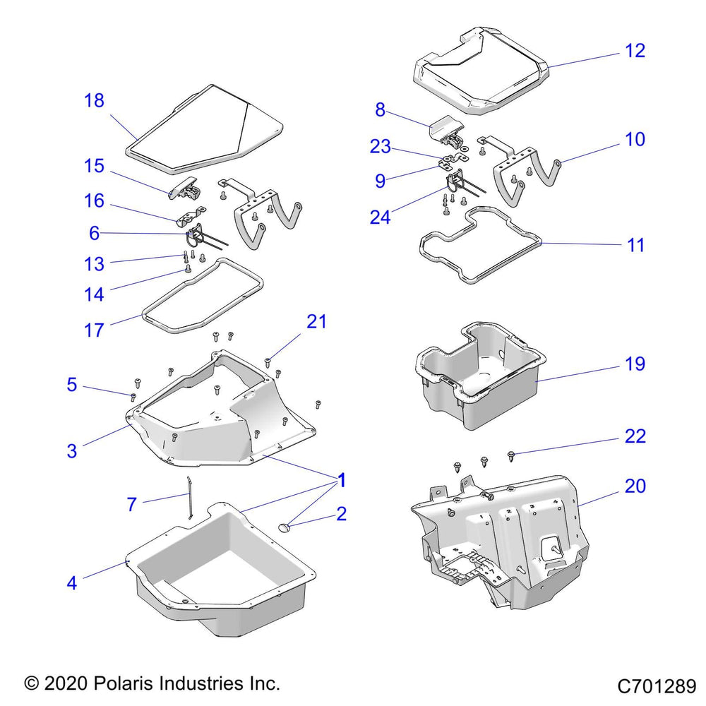 
                      
                        Polaris RZR ASM-LATCH,STORAGE,RH, Genuine OEM Part 2637477, Qty 1
                      
                    