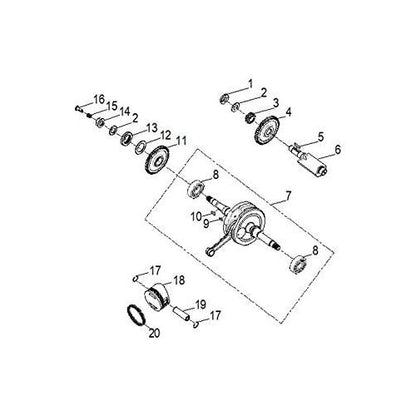 Polaris RZR Washer, Genuine OEM Part 0450264, Qty 1
