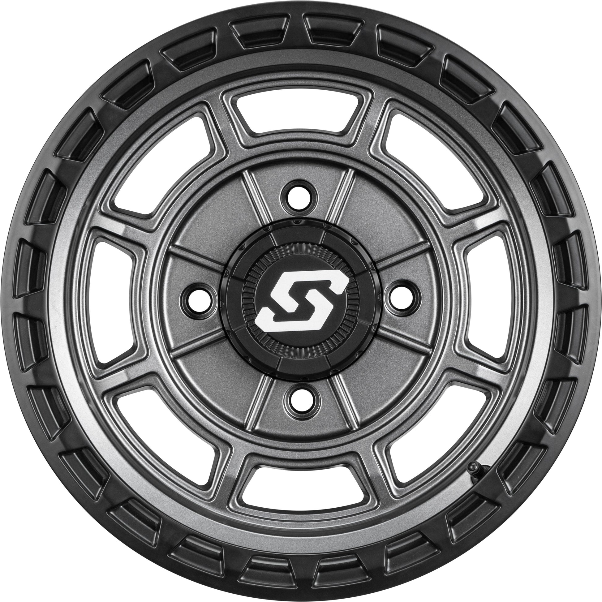 Rift Wheel 14x7 4/156 5+2 (+10mm) Carbon Grey