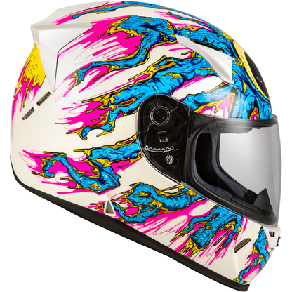 Revolt Space Creep Helmet Light Blue/White/Pink Xl