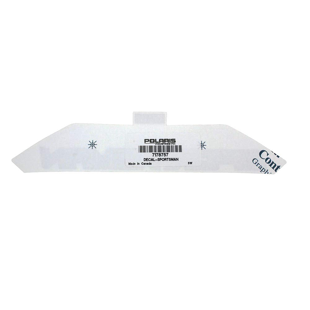 Polaris ATV "Sportsman" Decal, Genuine OEM Part 7178757, Qty 1