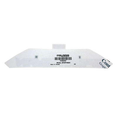 Polaris ATV "Sportsman" Decal, Genuine OEM Part 7178757, Qty 1