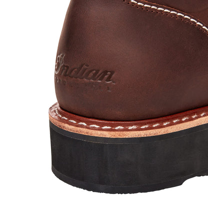 Indian Motorcycle Men's Moc Toe Boot, Brown - 286170013