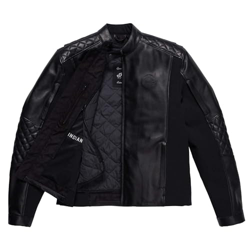 
                      
                        Indian Motorcycle Men's Lambeth Jacket, Black - L - 283336206
                      
                    