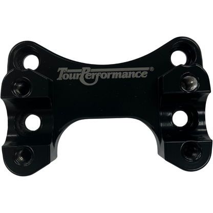 Handlebar Risers Tour Black Hon