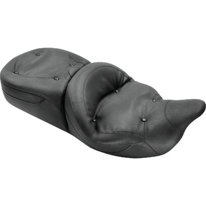 Mustang 08-21 Harley Electra Glide, Rd Glide, Rd King, Str Glide Touring 1PC Seat Regal - Black