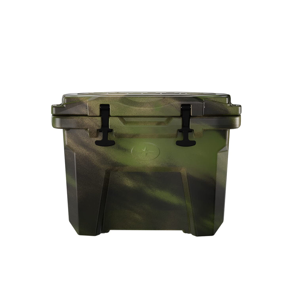 Polaris NorthStar 30 Quart Cooler, Limited Edition Camo, Durable, Lockable, Keeps Ice Cold Longer, Easy to Carry, Tie-Down Cooler for Off-Road, Camping, Hunting, Fishing, Picnics, Beverages - 2890592