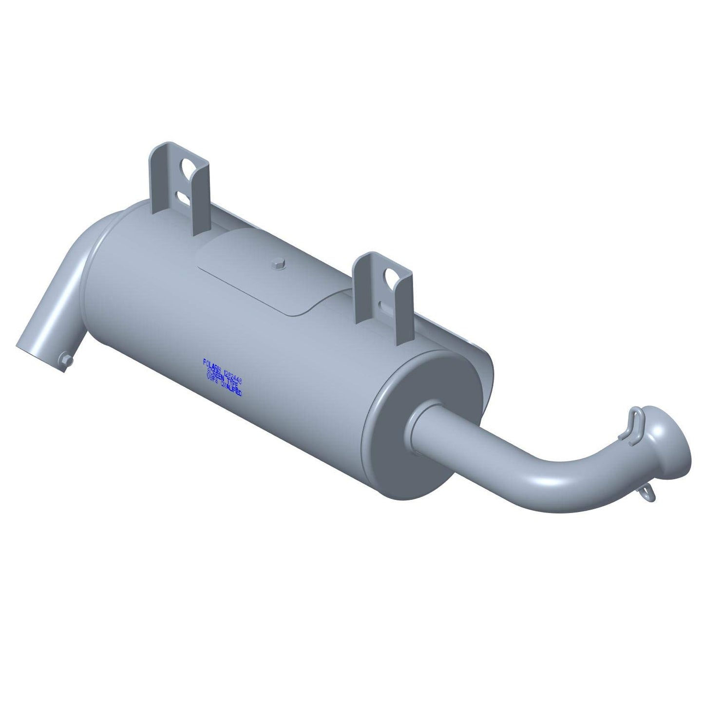 Polaris Ranger Silencer Assembly, Genuine OEM Part 1263311, Qty 1