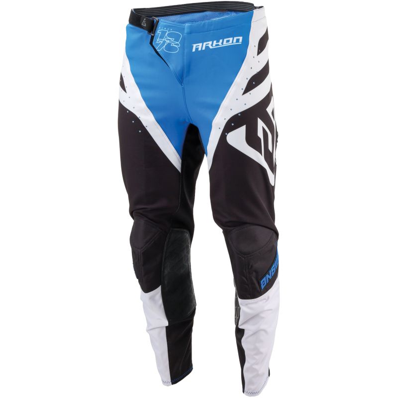 Answer 25 Arkon Nitrus Pants Blue/Black/White Youth Size - 26