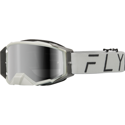 Zone Pro Goggle Grey W/ Grey Mirror/Smoke Lens