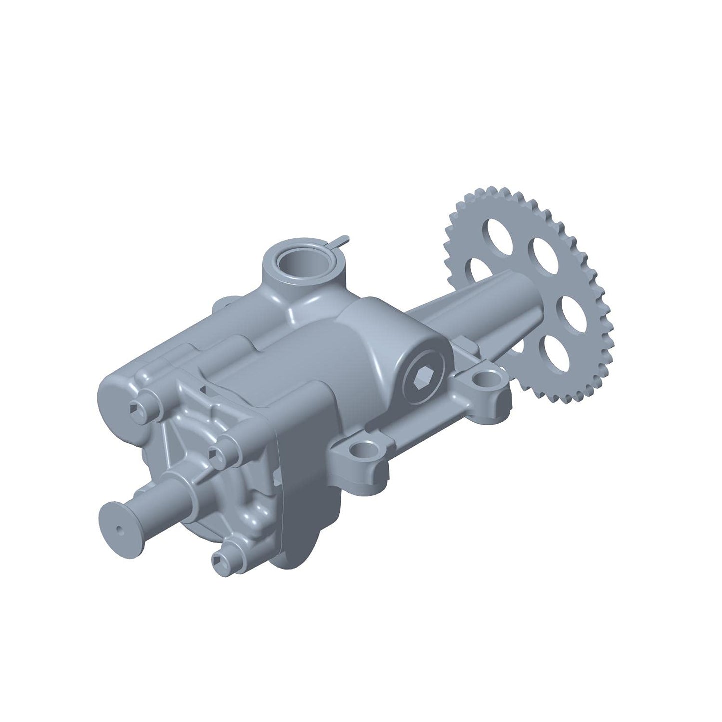 Polaris Ranger Wet Sump Oil Pump Assembly, Genuine OEM Part 3023491, Qty 1