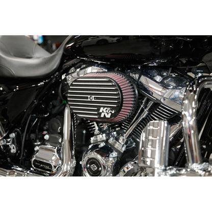 K&N Street Metal Intake System for 12-16 Harley-Davidson Road King 103cl Side Draft Touring