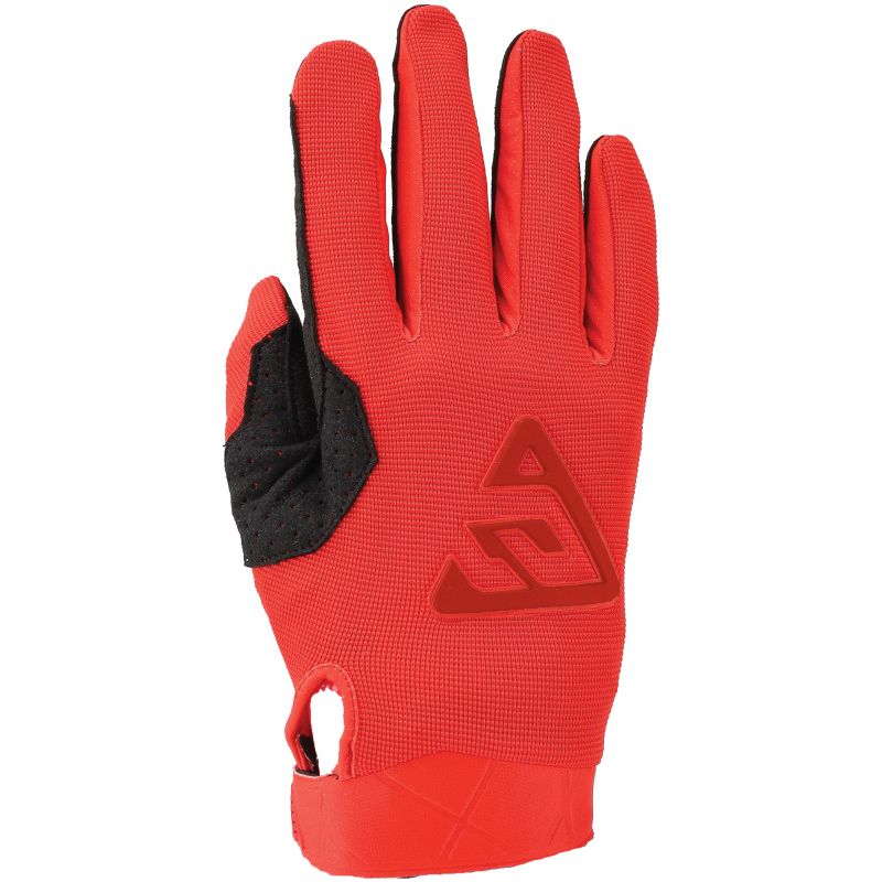 Answer 25 Peak Gloves Black/Red - Medium