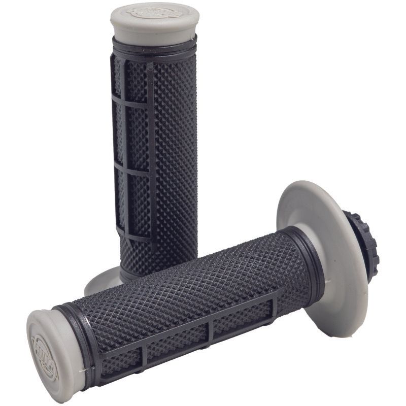 ProTaper Pro Series Clamp On 1/2 Waffle Gray/Black