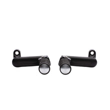 Indian Motorcycle Passenger Pegs in Matte Black, Pair - 2880667-626