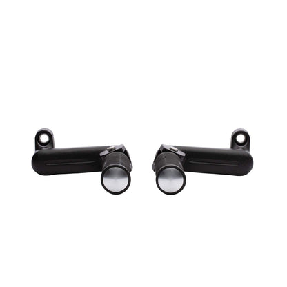 Indian Motorcycle Passenger Pegs in Matte Black, Pair - 2880667-626
