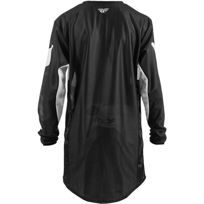 Yth Kinetic Mesh Jersey Black/White Ym
