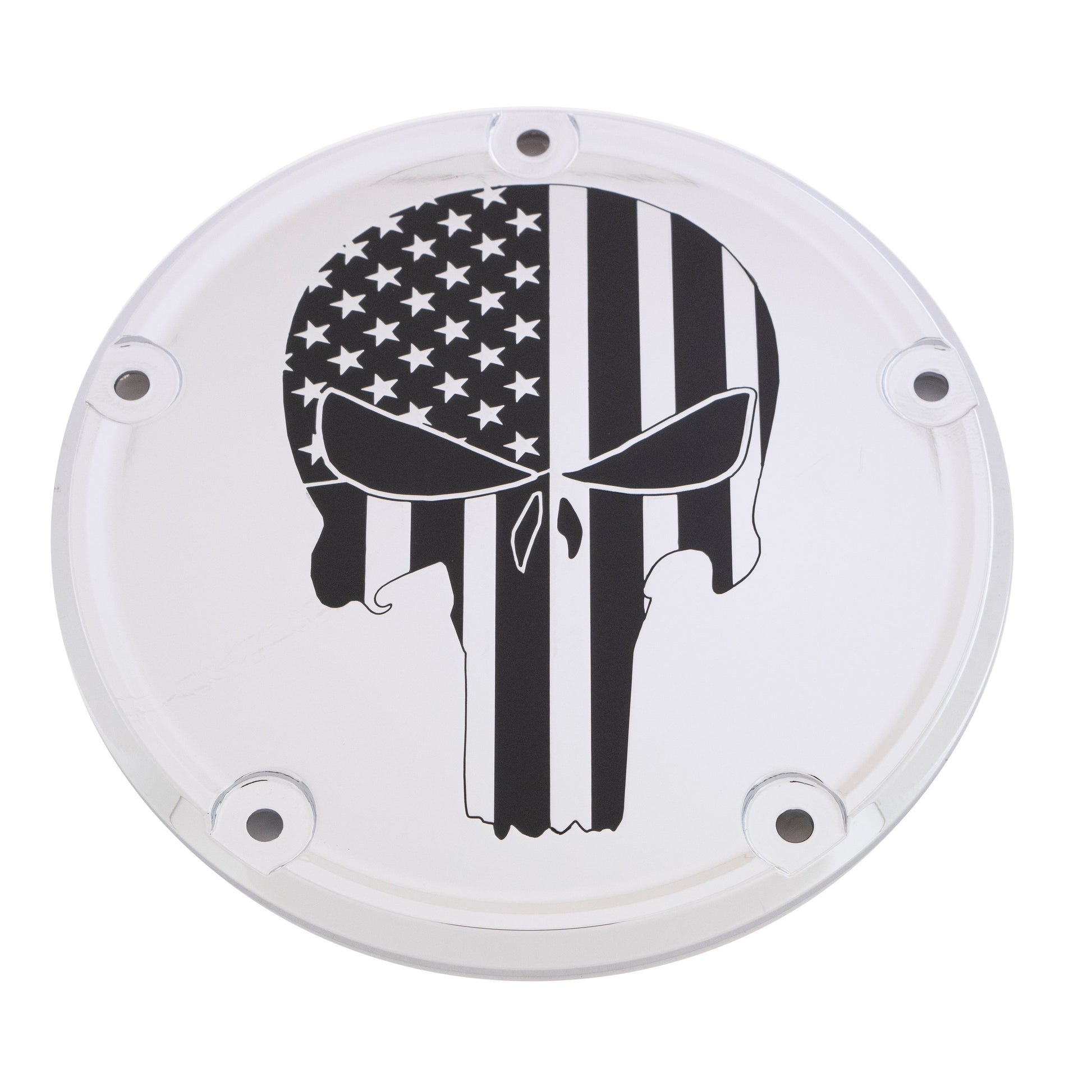 7   M8 Flt/Flh Derby Cover Punisher Chrome